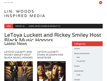 Tablet Screenshot of linwoodsinspiredmedia.com